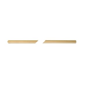 MANCHE bois nu 1,30M diamètre 2,4CM 130CM diamètre 23,5 24MM