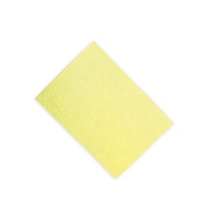 LAVETTES NON TISSEES ajourées jaunes 50x35CM paquet de 25