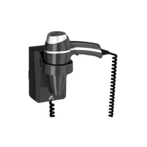 SECHE-CHEVEUX CLIPPER II noir avec support base