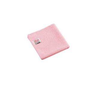 LAVETTE MICROTUFF Base rouge 36x36CM 180GR/M² Sachet de 5