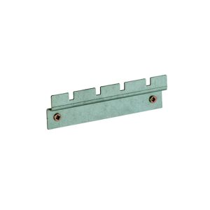 PLAQUE CLAP de fixation pour poubelle acier galvanisé 12x1x3,5CM