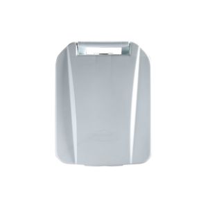POUBELLE MOBILY à pédale mobile plastique blanc 60L