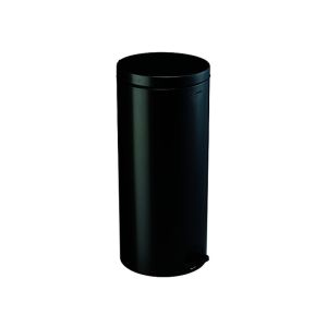 POUBELLE SANELIA à pédale seau seau antibactérien gris 30L