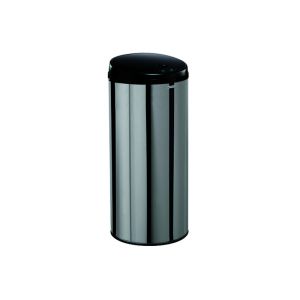 POUBELLE SENSITIVE à ouverture automatique inox 45L