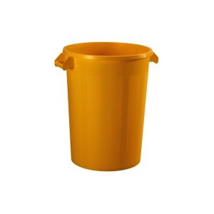 CORPS PRATIK pour collecteur alimentaire jaune 100L
