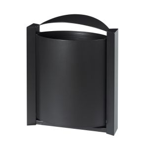 POUBELLE ARKEA murale gris manganèse 40L