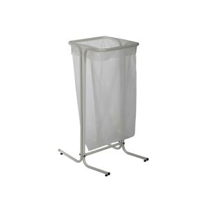 SUPPORT SAC TUBULAIRE TUBAG sur pied acier blanc 110L