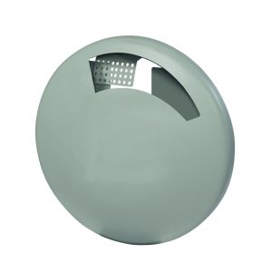 CENDRIER DISCO mural gris métal 1,5L