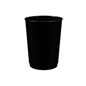 CORBEILLE A PAPIER PEPS plastique noir 40L x4 corbeilles