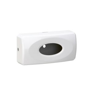 SUPPORT SANIPLA pour boite de mouchoirs gants charlottes plastique blanc 27,1X7,7X13CM