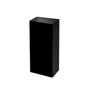 CONTENEUR BOB COLOR noir à sans couvercle acier poudré 42L l'unité