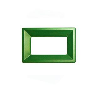 COUVERCLE CONTENEUR BOB COLOR acier vert l'unité