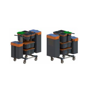 CHARIOT TASKI TROLLEY EXTRA 1PCF complet ORPEA ORPEA