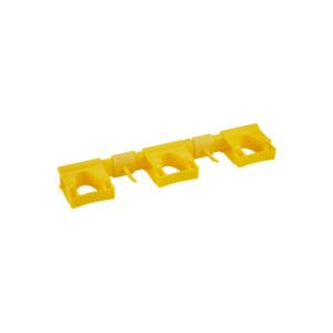 SUPPORT MURAL HI-FLEX hygiénique jaune 42CM