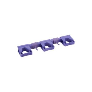 SUPPORT MURAL HI-FLEX hygiénique violet 42 CM
