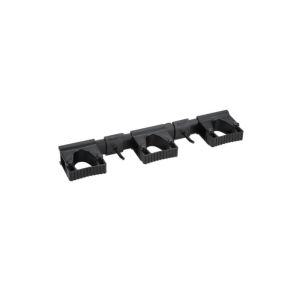 SUPPORT MURAL HI-FLEX hygiénique noir 42 CM