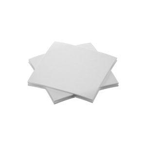 SERVIETTE BIO DUNISOFT blanche 20x20CM 180 x16 soit 2880 serviettes