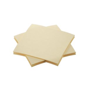 SERVIETTE BIO DUNISOFT crème 20x20CM 180 x16 soit 2880 serviettes