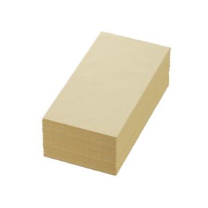 SERVIETTE BIO DUNISOFT crème 40x40CM pliage en 8 60 x6 soit 360 serviettes
