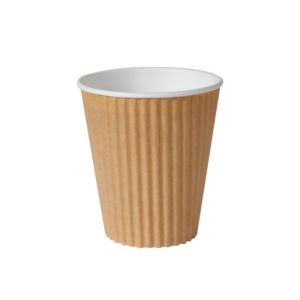 TASSE TRIPLE PAROI marron carton 35CL 30 x 12 paquets