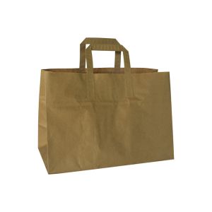 SAC DE TRANSPORT papier marron 15,0 L 36x17x27CM x200