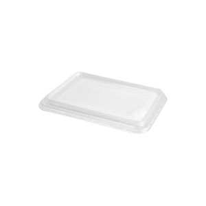 COUVERCLE barquette ECOECHO transparent 232x182x17MM x210
