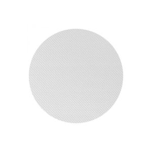 NAPPE PAPIER GAUFREE blanc bords droits diamètre 1,48M x 180 nappes pliées