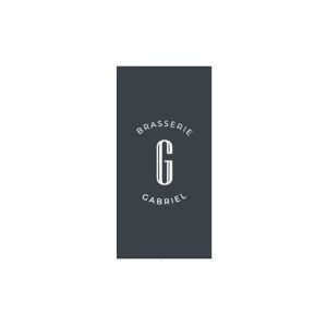 SERVIETTE DUNISOFT Brasserie Gabriel 40x40CM pliage 1/8 60 x6 paquets soit 360