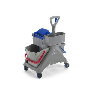 CHARIOT DE LAVAGE ONEFRED timon latéral + presse à plat 2x15L