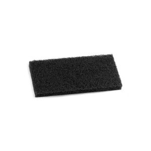 TAMPON GRATTOIR noir 12x25CM épaisseur 2CM