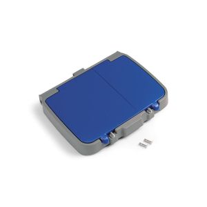 COUVERCLE bleu pour supports 120L porte protocole et rangement 45x36x5CM