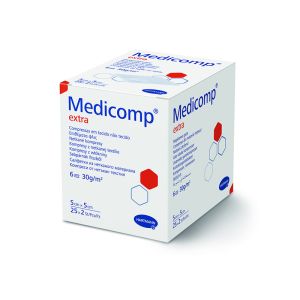 COMPRESSES MEDICOMP ST 5x5 40g par 24 boites de 5x30 *