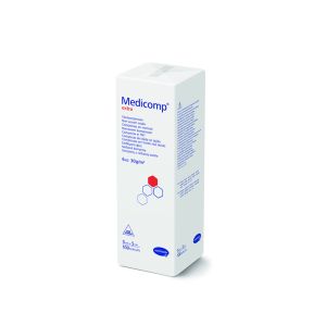 COMPRESSE MEDICOMP non tissée 4 plis 40GR 5x5CM sachet de 100