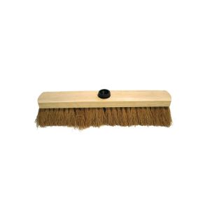 BALAI COCO 37,5CM en fibre naturel de 7,5CM de longueur à douille 23.5CM