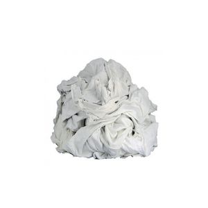 CHIFFON INDUSTRIEL blanc mélé standard carton de 10 kg