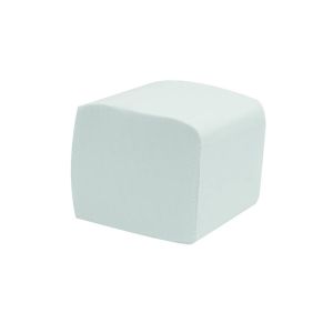 PAPIER TOILETTE BULK pack blanc 2 plis plié 20x10CM 250 formats x 36 paquets
