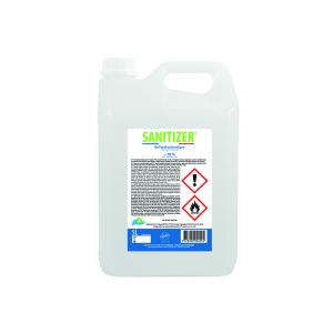 GEL HYDROALCOOLIQUE SANITIZER sans parfum sans colorant 5L x4