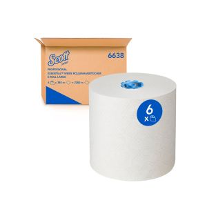 ESSUIE-MAINS ESSENTIAL E-ROLL roulé blanc 1 pli 380M pour ICON x 6 rouleaux