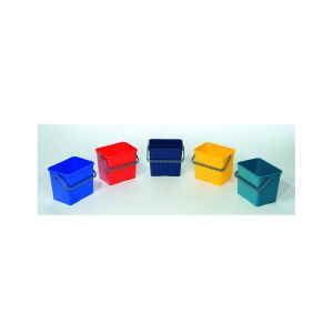SEAU avec anse jaune gradué 6L 26x19x22CM