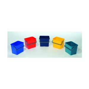 SEAU avec anse vert gradué 6L 26x19x22CM