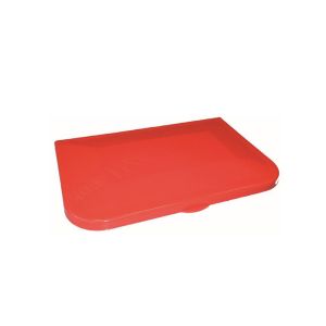 COUVERCLE plastique rouge pour chariot IdéaBase l'unité