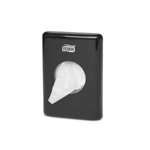 DISTRIBUTEUR DE SACHETS protection féminine noir 3,6 x 10 x 14CM