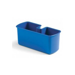 CASSETTE PORTE PRODUITS bleue 32x13x14CM