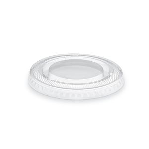 COUVERCLE SHAKIPACK plat translucide diamètre 78MM 50x 25 sachets
