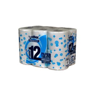 PAPIER TOILETTE rouleau blanc 18M 2 plis 180 formats 10x9.1CM x96 rouleaux