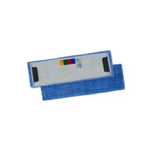 FRANGE GLOBO MICRO-ACTIVA à micro-languettes 440gr/m² microfibre bleue 40x11CM