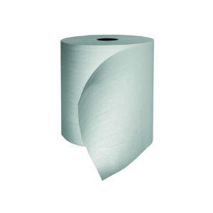 BOBINE ESSUYAGE blanche 2 plis 19.4 x 21 CM x 150 M x 6 bobines