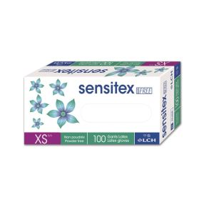 GANT D'EXAMEN SENSITEX Free latex non poudré non stérile T.XS 5 6 boite de 100