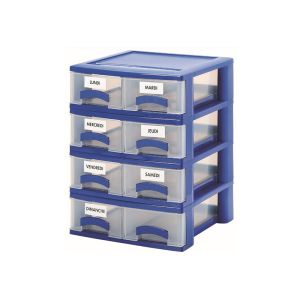 BLOC 2 TIROIRS pour plats témoins 39,5x40x14CM *