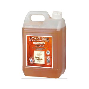 SAVON NOIR liquide à l'huile de lin 5L